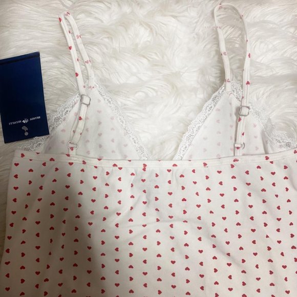 Brandy Melville Amara Hearts Tank Top & Shorts Set - Picture 3 of 4